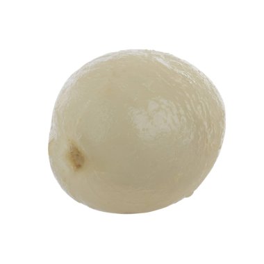 Rambutan meyvesi beyaz arkaplanda izole