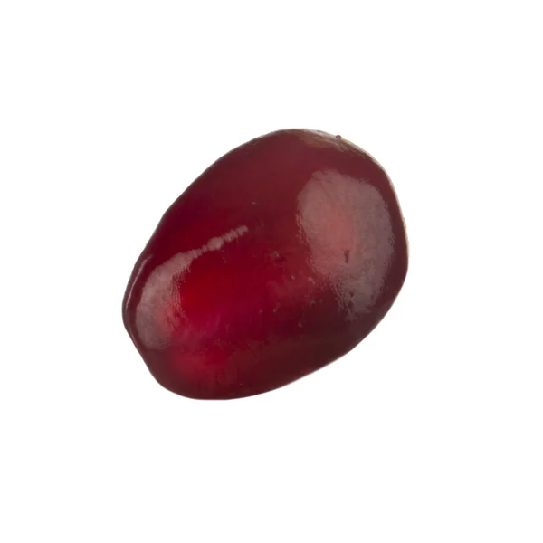 Pomegranate Seed Isolated White Background — Stock Photo, Image