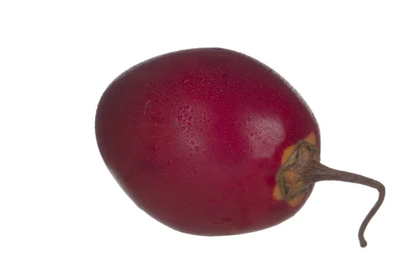 Tamarillo Fresco Isolato Fondo Bianco — Foto Stock