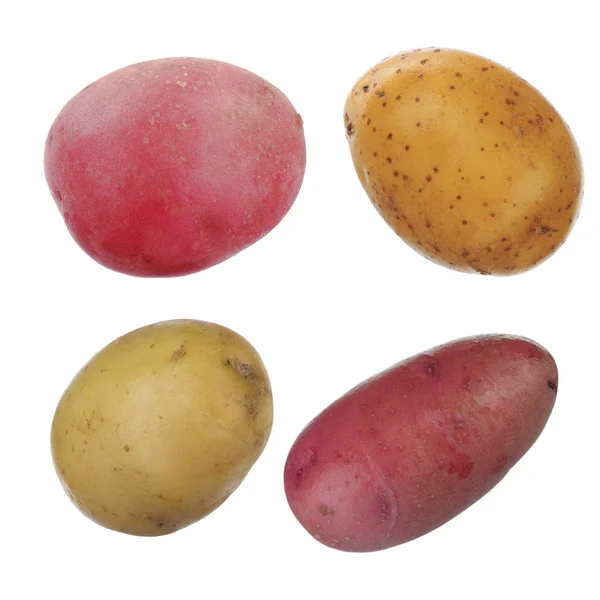 Närbild Potatis Mat Bakgrund — Stockfoto