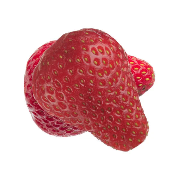 Rote Reife Erdbeeren Frische Beeren — Stockfoto
