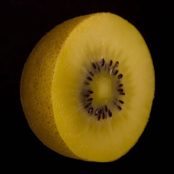 Vedere Detaliată Fructelor Kiwi — Fotografie, imagine de stoc