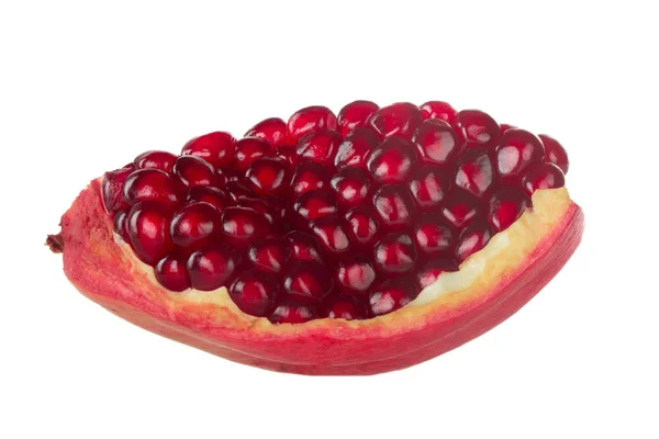 Pomegranate Seeds Isolated White Background — Stock Photo, Image
