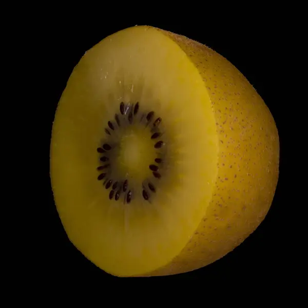 Vedere Detaliată Fructelor Kiwi — Fotografie, imagine de stoc