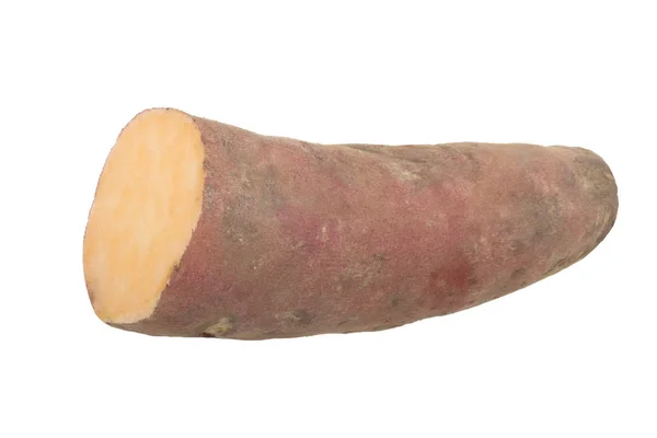 Närbild Sötpotatis Mat Bakgrund — Stockfoto