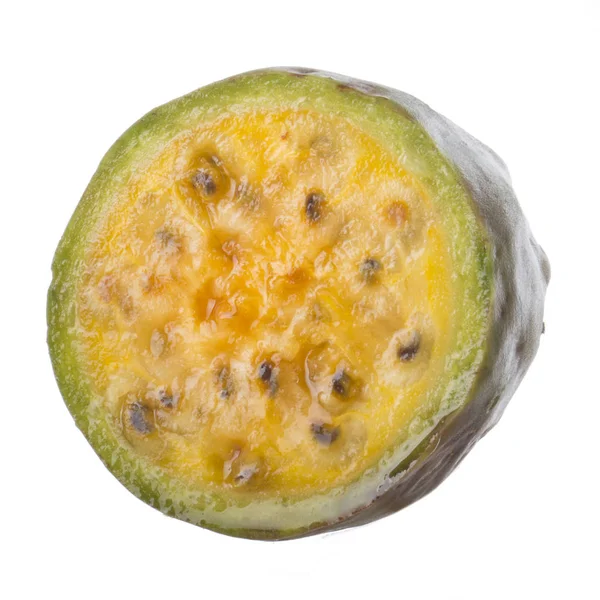 Närbild Exotisk Frukt Isolerad Vit Bakgrund — Stockfoto