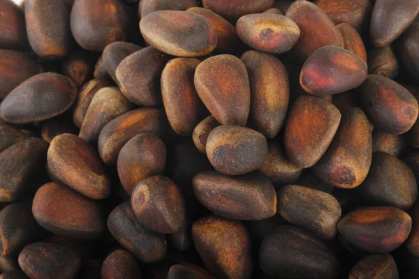 Closeup Pile Nuts Food Background — Stock Photo, Image