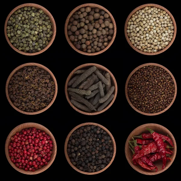 Разнообразие Специй Вкусной Кухни — стоковое фото