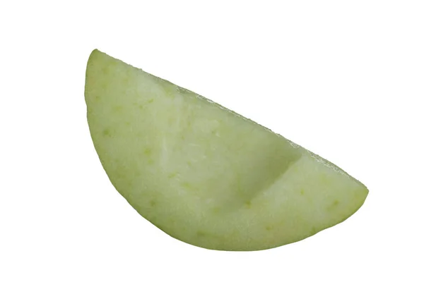 Nahaufnahme Von Guaven Isoliert Auf Weißem Hintergrund — Stockfoto