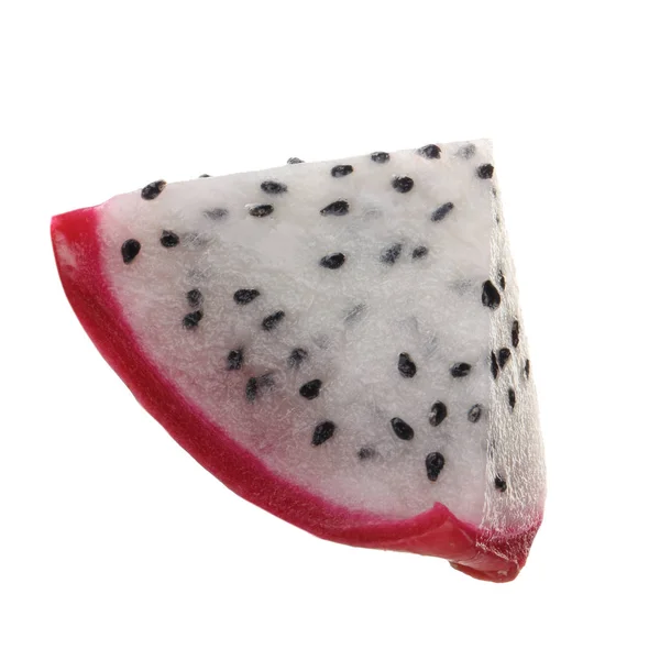 Κοντινά Πλάνα Από Εξωτικά Φρούτα Που Απομονώνονται Λευκό Φόντο — Φωτογραφία Αρχείου