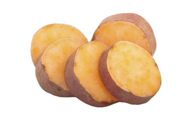 Closeup Sweet Potato Food Background — Stock Photo, Image