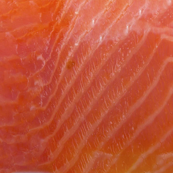 赤サーモン模様のクローズアップ 食べ物の背景 — ストック写真
