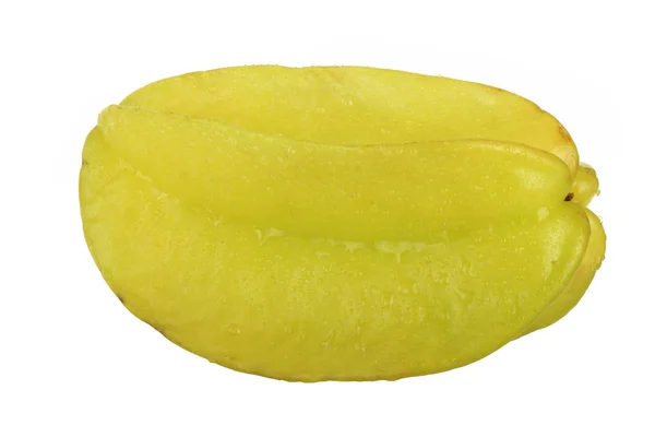 Vista Detalhada Fruta Carambola — Fotografia de Stock