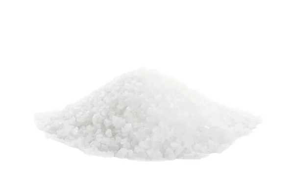 Beyaz tuz yığınının yakın çekim