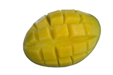 Mango beyaz arka plan üzerinde izole kesmek