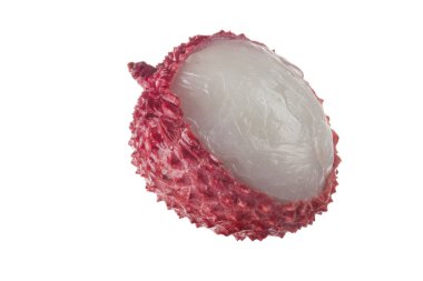 Lychee closeup, tropikal meyve çekim