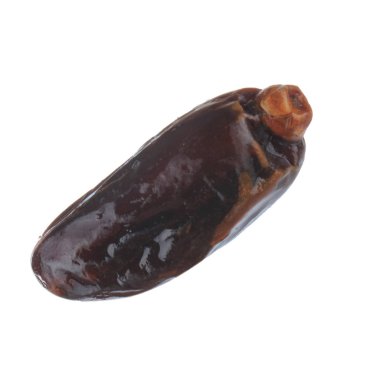 beyaz arka plan üzerinde izole kuru incir, yakın çekim 