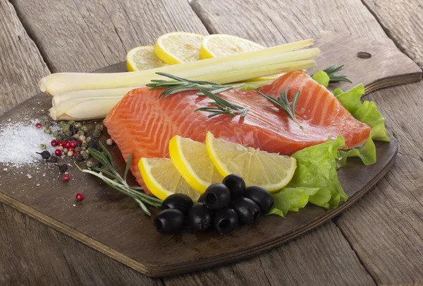 somon balığı yakın çekim 