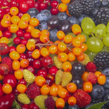 arka planda lezzetli meyveleri, yakın