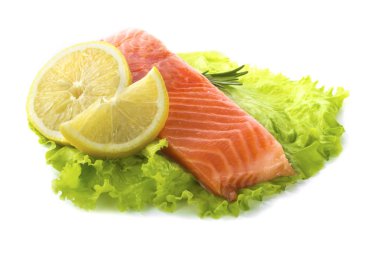 somon balığı yakın çekim 