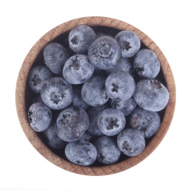 Olgun yaban mersinleri. Kapatın. 