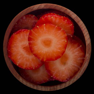 yabani çilek yakın çekim 