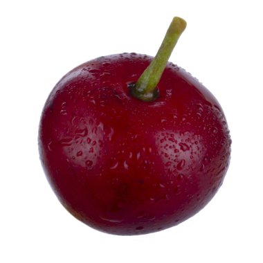 arka planda taze kiraz, yakın