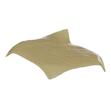 beyaz arka plan üzerinde izole peynir parçası, yakın çekim 