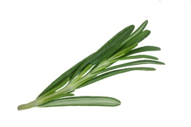 Beyaz arka planda izole biberiye closeup