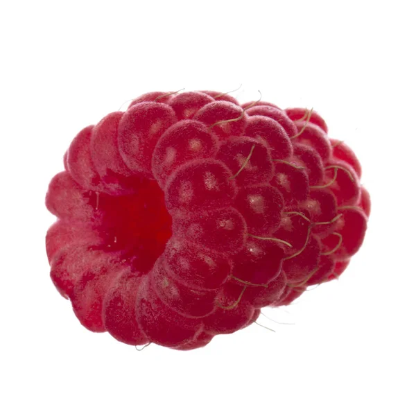 Reife Himbeeren Aus Nächster Nähe — Stockfoto