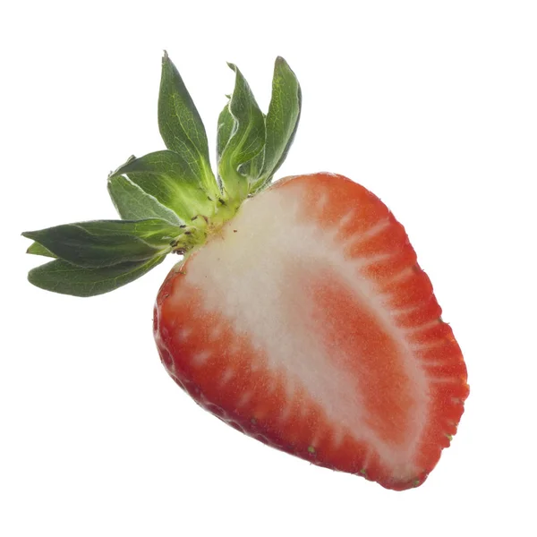 甘い赤い熟したイチゴ 近いビュー — ストック写真