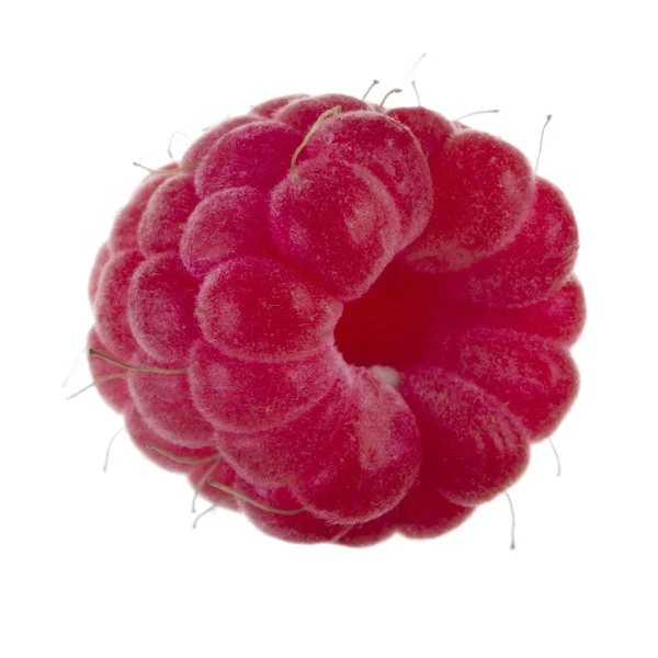 Reife Himbeeren Aus Nächster Nähe — Stockfoto