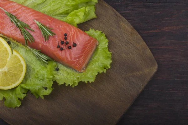 somon balığı yakın çekim 