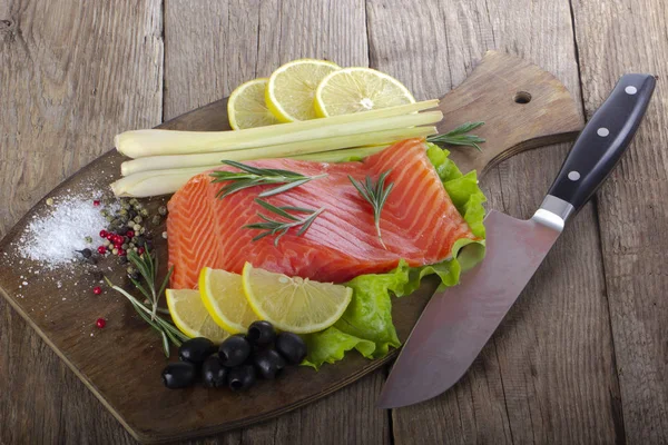 somon balığı yakın çekim 