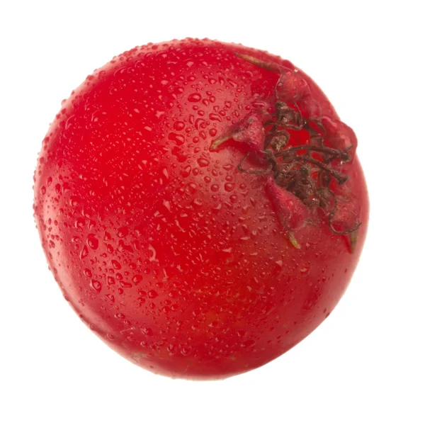 Beyaz arka planda izole alıç berry, yakın çekim 