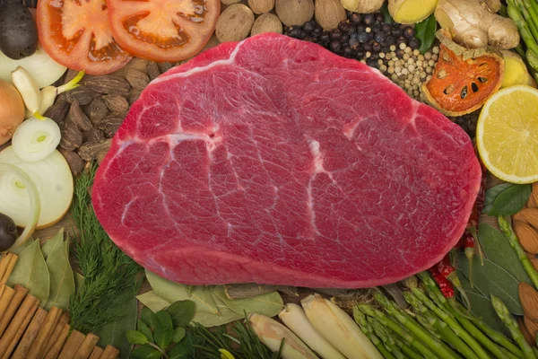 Rindfleisch Aus Nächster Nähe — Stockfoto