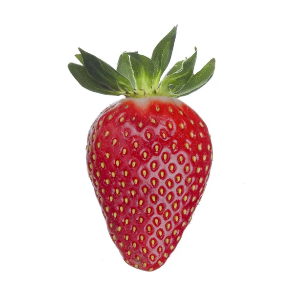 Sweet Red Ripe Strawberry Close View — Stock Photo, Image