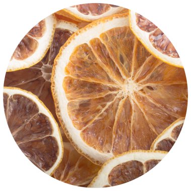 kurutulmuş limon dilimleri, yakın çekim