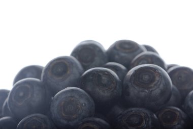 Olgun yaban mersinleri. Kapatın. 