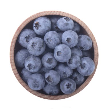 Olgun yaban mersinleri. Kapatın. 