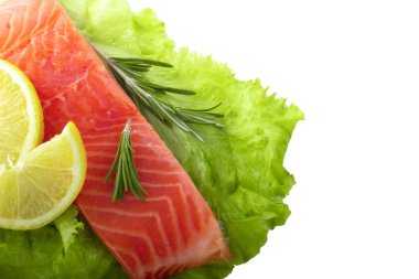 somon balığı yakın çekim 