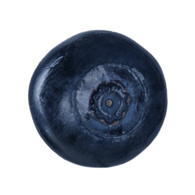 beyaz arka plan üzerinde izole olgun siyah bilberry 