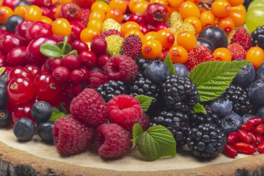 arka planda lezzetli meyveleri, yakın