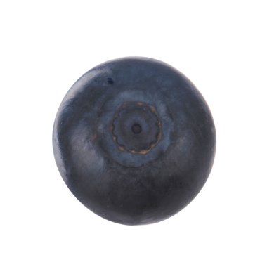 siyah böğürtlen beyaz arka plan üzerinde izole, yakın çekim