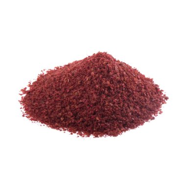 beyaz arka plan üzerinde izole baharat yığını