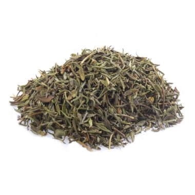 beyaz arka plan üzerinde izole baharat yığını