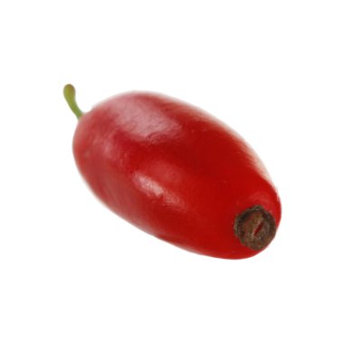 kırmızı böğürtlen beyaz izole