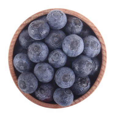 Olgun yaban mersinleri. Kapatın. 