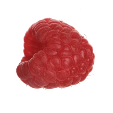 Olgun ahududu yakın çekim 