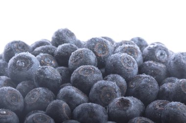 Olgun yaban mersinleri. Kapatın. 